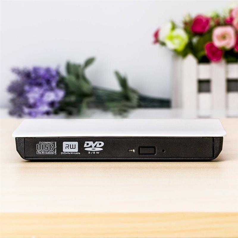 Portable USB 3.0 DVD-ROM Computer Optical Drive PC External Slim CD ROM Disk Reader DVD Player Desktop PC Laptop Tablet