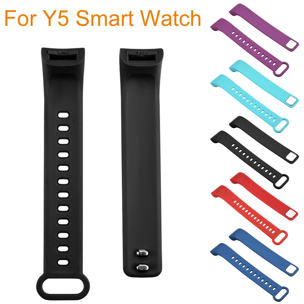 Wearable Apparaten Lichtgewicht Vervanging Ventileren Sport Zachte Polsband Polsband Voor Y5 Smart Horloge