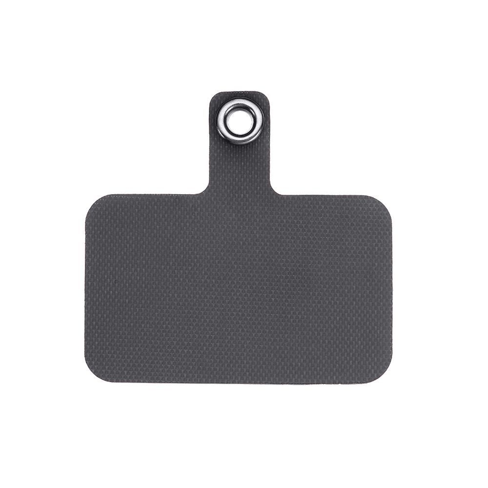 2022 Telefoon Lanyard Pakking Universele Afneembare Zelfklevende Mobiele Telefoon Patch Anti-Verloren Telefoon Lanyard Accessoires: matte black 2
