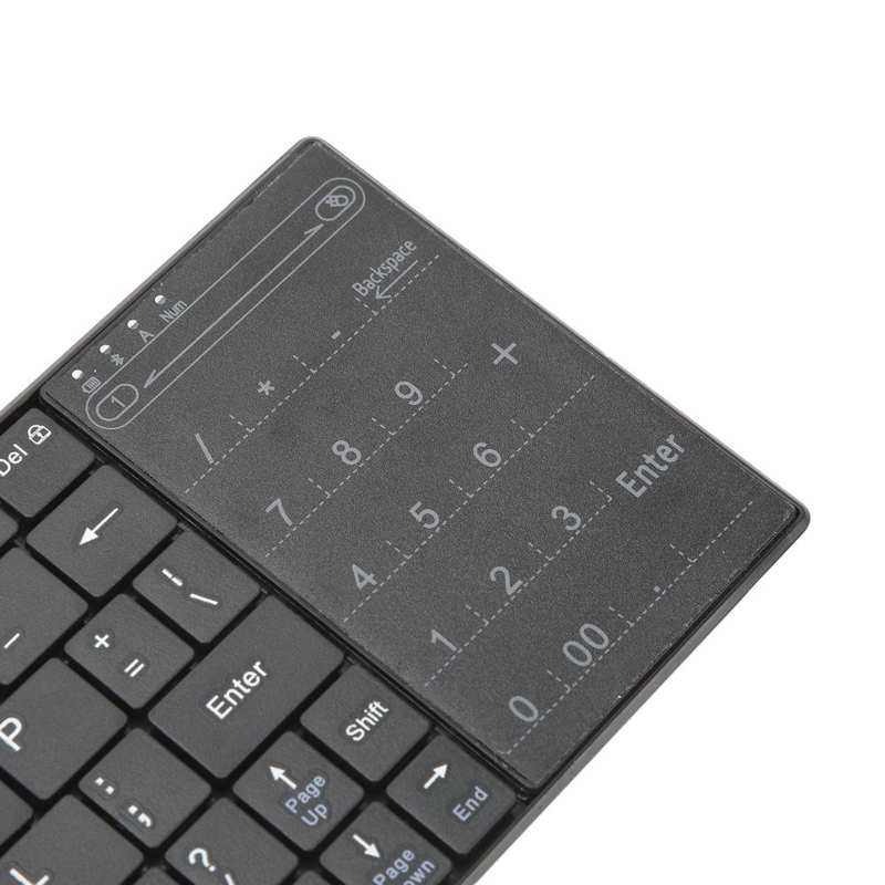 touch pad keyboard touch pad switch Wireless Keyboard with Touchpad for Bluetooth Ultra Thin PC Computer Supplies K‑07 touch