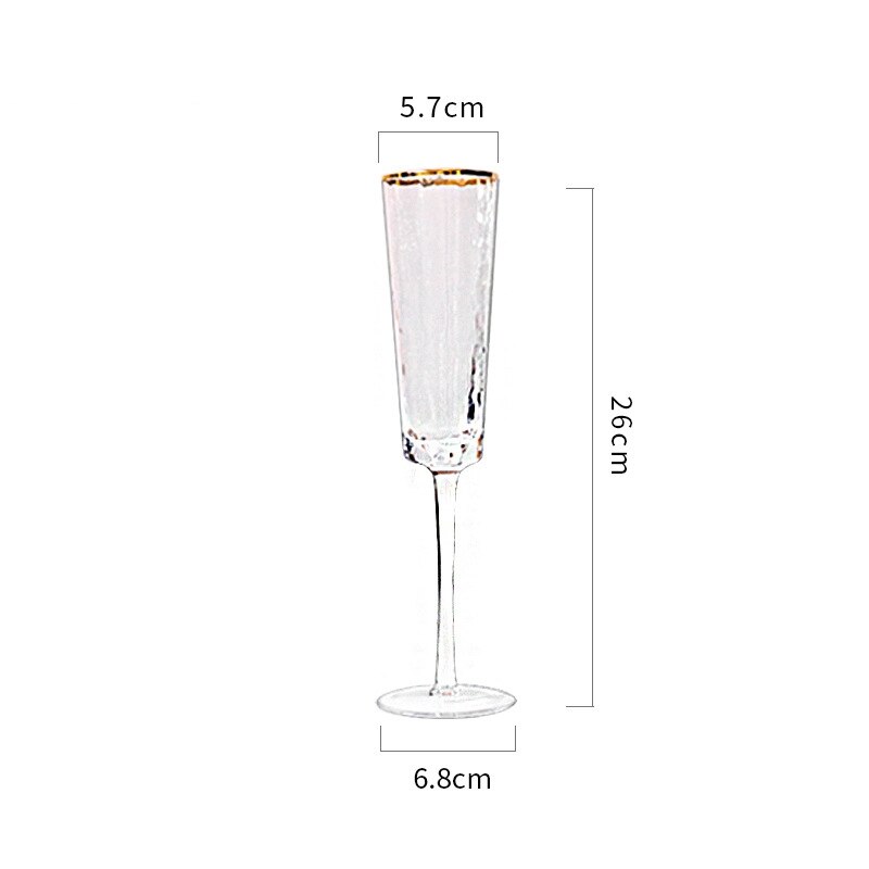 Phnom Penh Crystal Glass Small Wine Glasses Champagne Glasses European Tall Wine Glasses Glass Red Wine Glasses: A2