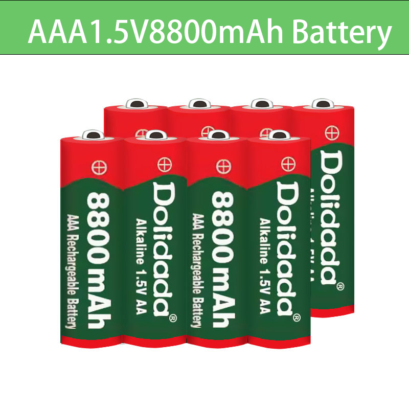 20 stk aaa 8800 mah genopladeligt batteri aaa 1.5v 8800 mah genopladeligt alcalinas drummey  +1 stk 4- celle batterioplader