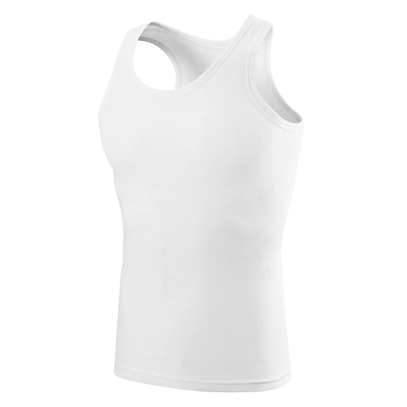 Paquete de 1/3 de chaleco Joker de algodón para hombres de las cuatro estaciones, camiseta deportiva de ajuste Simple para adolescentes, camisa informal sin mangas de mediana edad