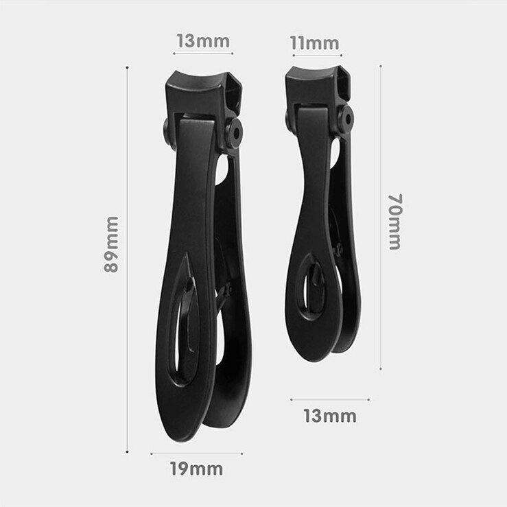 Cortauñas para manicura herramienta: Black  Small