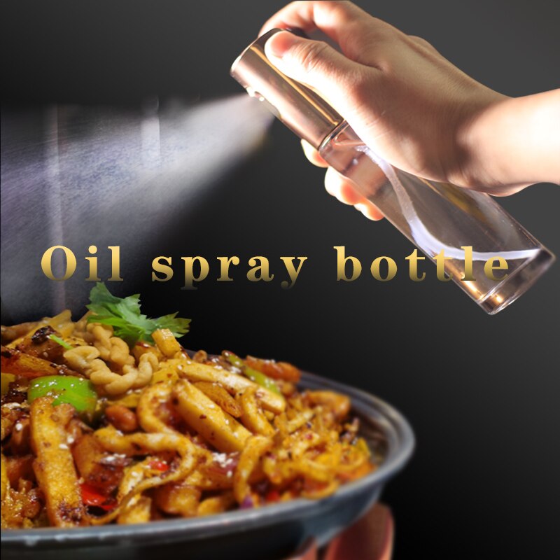 Keuken Bakken Olie Kok Olie Spray Lege Fles Azijn Fles Olie Dispenser Koken Tool Salade Bbq Koken Glas Olie Spuit