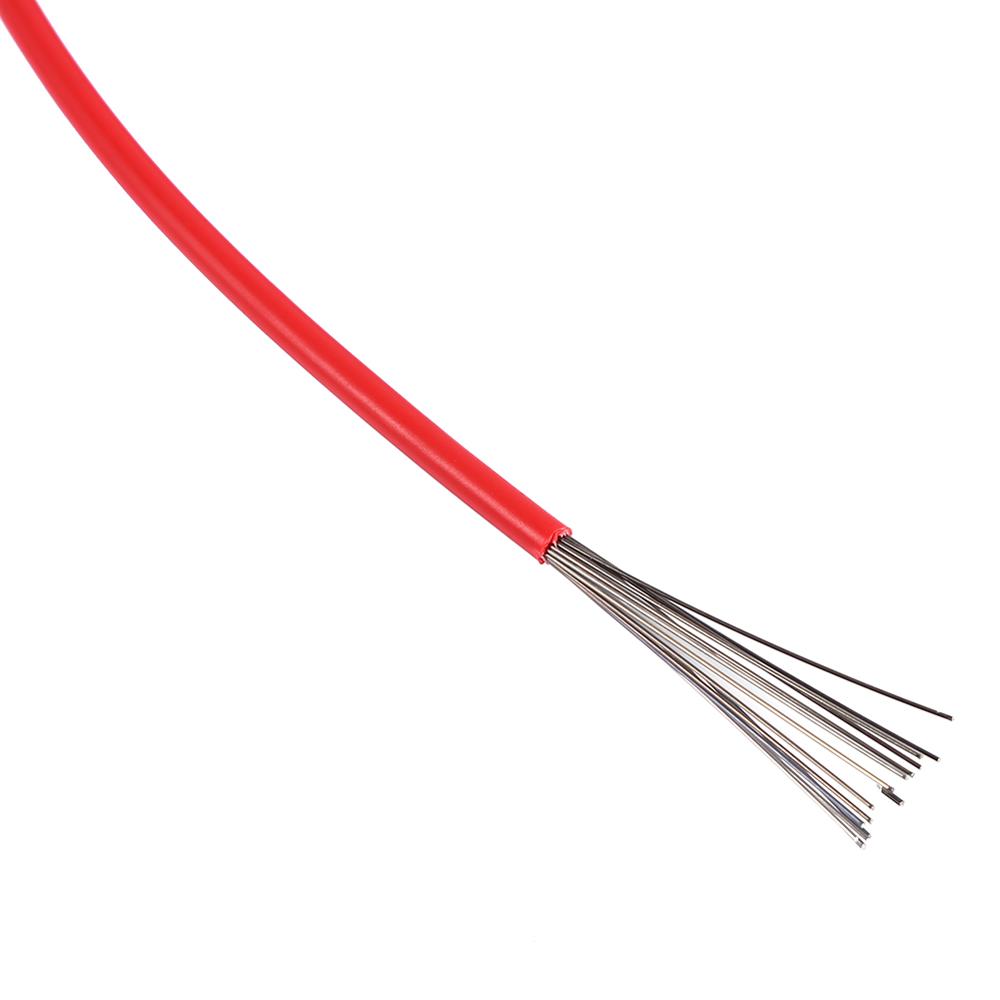 2 Meter MTB Fiets Brake Cable 5 Kleuren Bike Versnellingskabel MTB Fiets Shift Draad Remleiding Pijp Fiets deel: Red Shift Cable