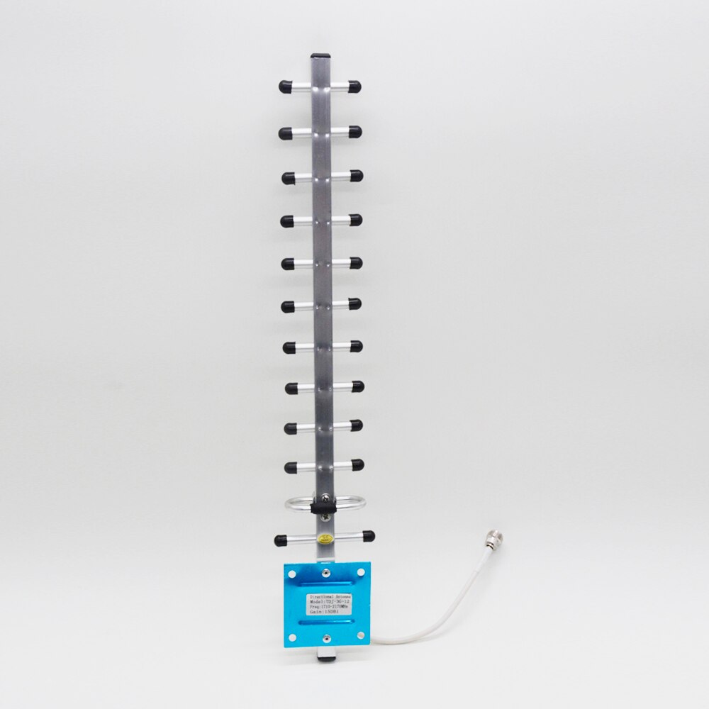 Antena exterior Yagi 1800-2100 Mhz, alta ganancia, 15dbi, 3G, 4G, LTE N hembra, 3G, 4G, repetidor, 1710