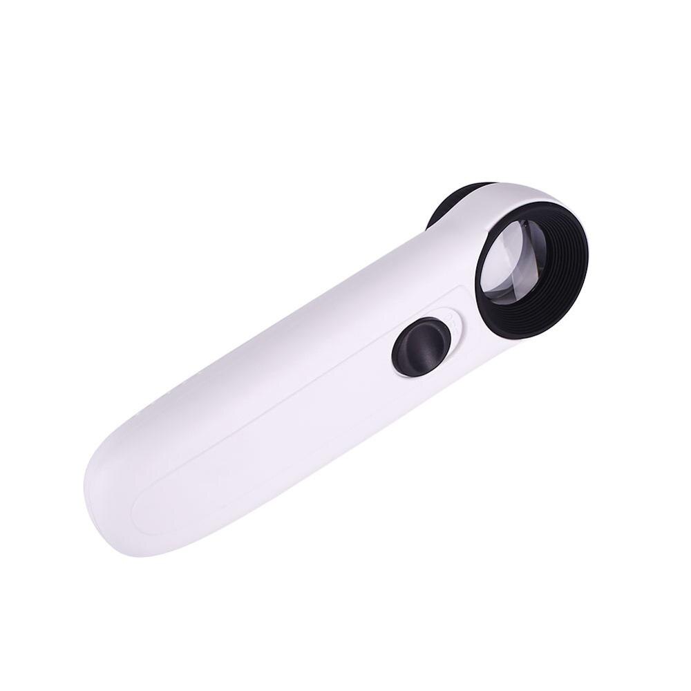 45x draagbare vergrootglazen met led, hoge definitie, premium handvergrootglas voor het lezen en onderzoeken van inspectie-instrumenten