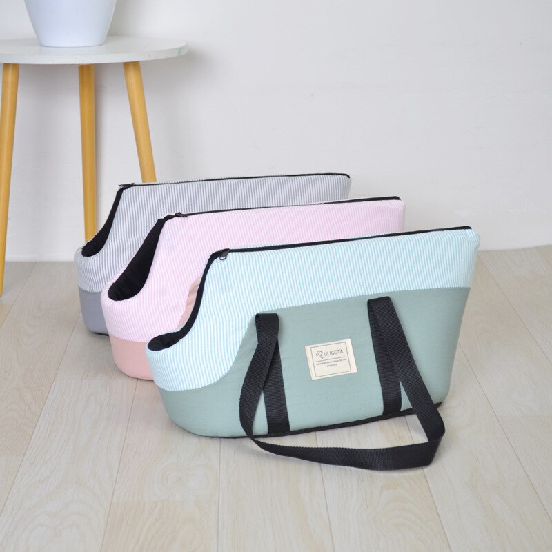 Pochette de transport pour petits chats et chiens, sac à main de voyage en plein air confortable et Simple, sac à la pour animaux de compagnie, sac de transport de marchandises pour chiots