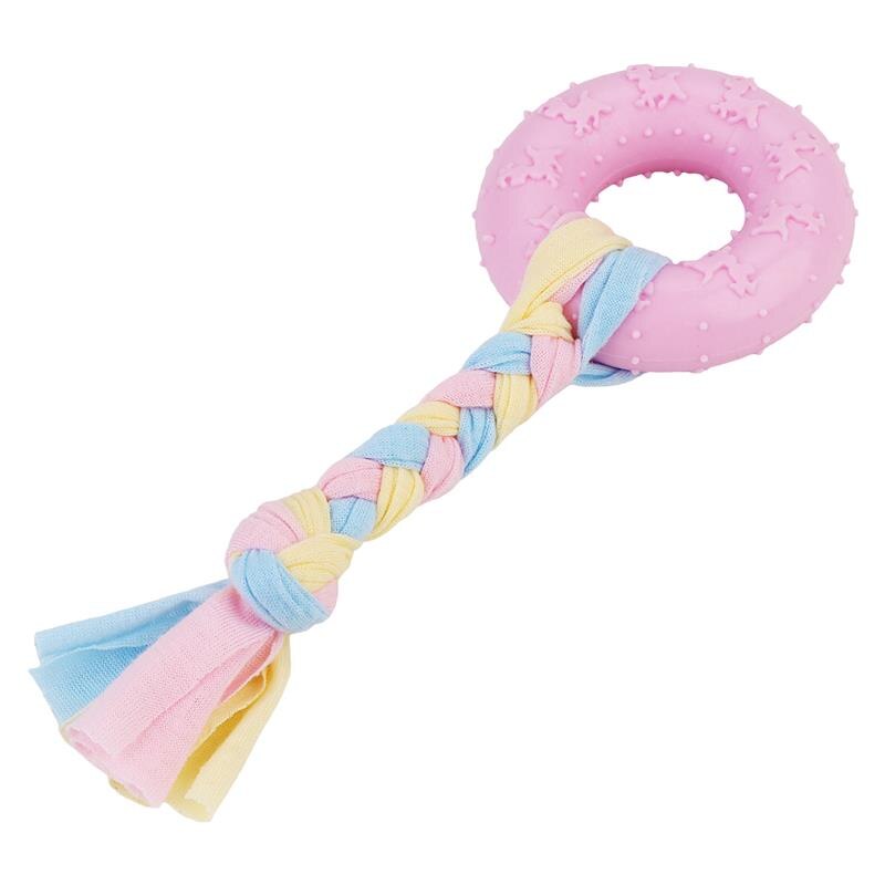 Dorakitten 1pc lemmikkieläin lelu koira pallo lemmikkieläinten hampaiden puhdistus pureskelukumi koiran lelut pienille koirille kumi koiran lelu lemmikkieläinten hampaiden koirien suosiot: 7