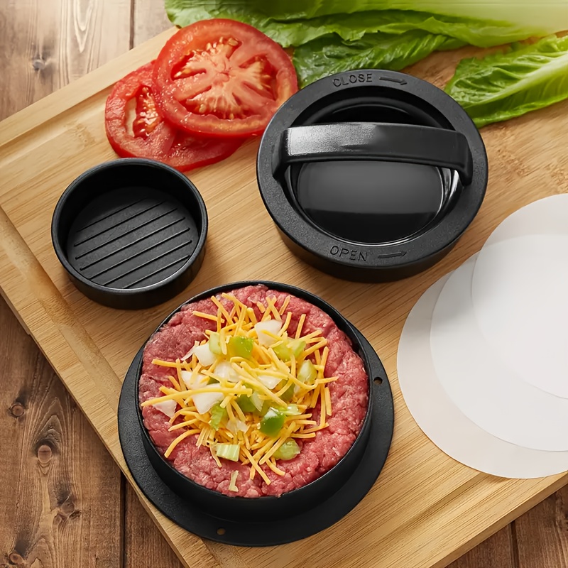 1 Set, Suitable for RV Kitchen, Non-stick Hamburger Machine, Meat Pie Machine Mold, Suitable for Meat Milk Cheese Vegetables: Default Title