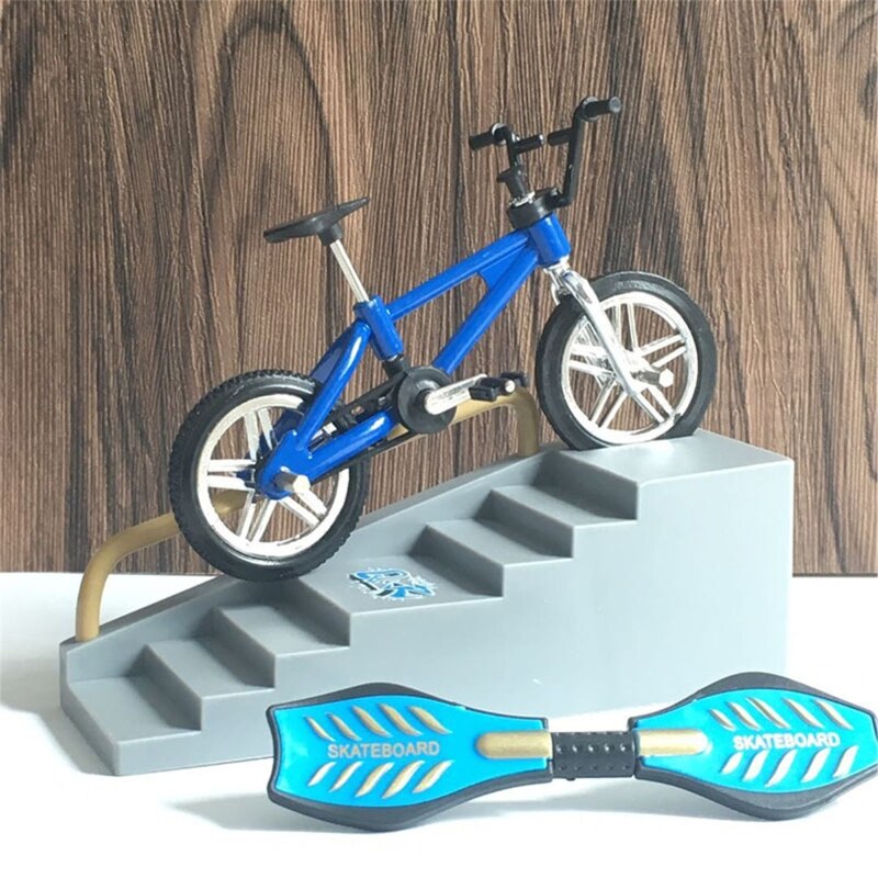 Popular Mini Scooter Two Wheels Scooter Finger Scooter Bike Fingerboard Skateboard Kids' Children's Educational Toys: M