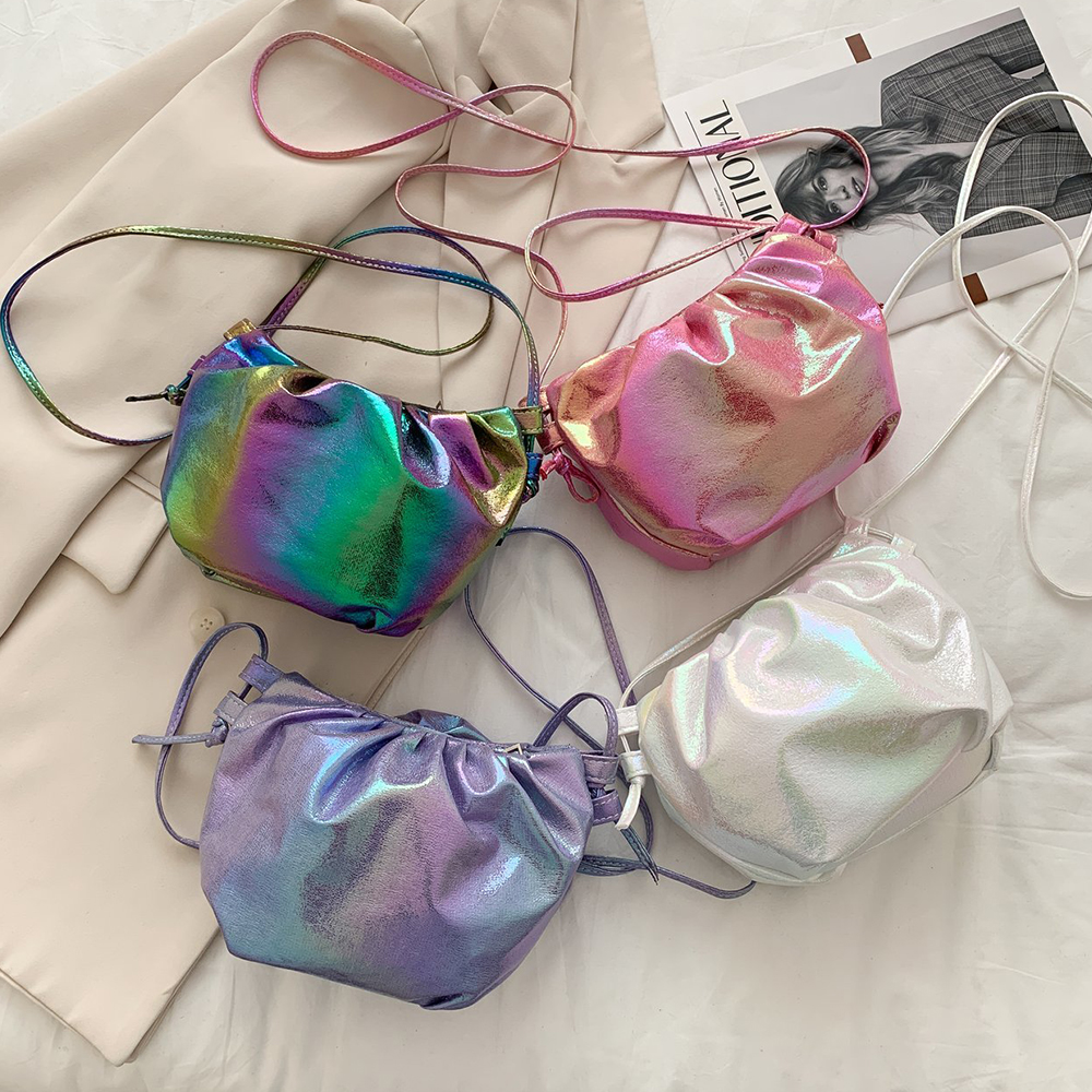 bonbons Laser femmes bandoulière haute rue femme épaule sacs de messager petite fête dames voyage sacs à main et sacs à main