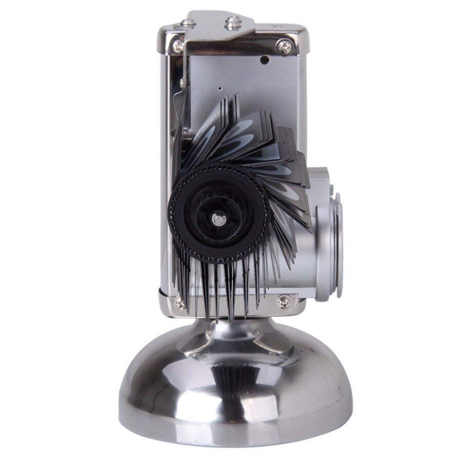 Retro Style Flip Desk Shelf Clock Classic Mechanical Digital Display Flip Clocks Battery Powered - Home & Office Decor