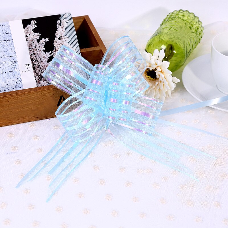 10Pcs Bowribbons Kerstcadeau Bloem Wrappers Voor Bruiloft Auto Verjaardag Evenementen Decoratie Gelukkig Nieuwjaar Cadeaus Decor: 13