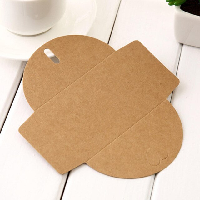 2PCS High Qulity Kraft paper envelope Retro Envelope Handmade Diy Accessories for Wedding Party Christmas Messaage Card: Yellow