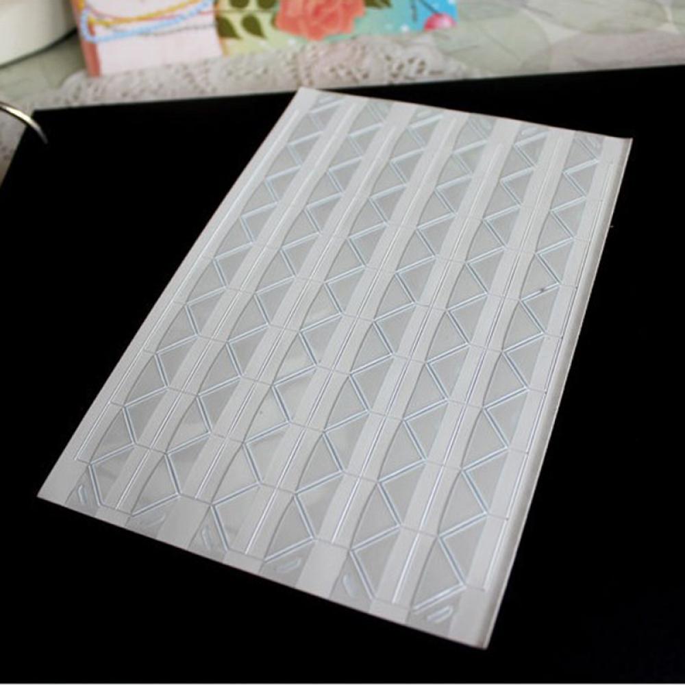 Neu1 Blatt Foto Sammelalbum Album Ecke Band Aufkleber Selbst-Klebstoff Handgemachte DIY: klar
