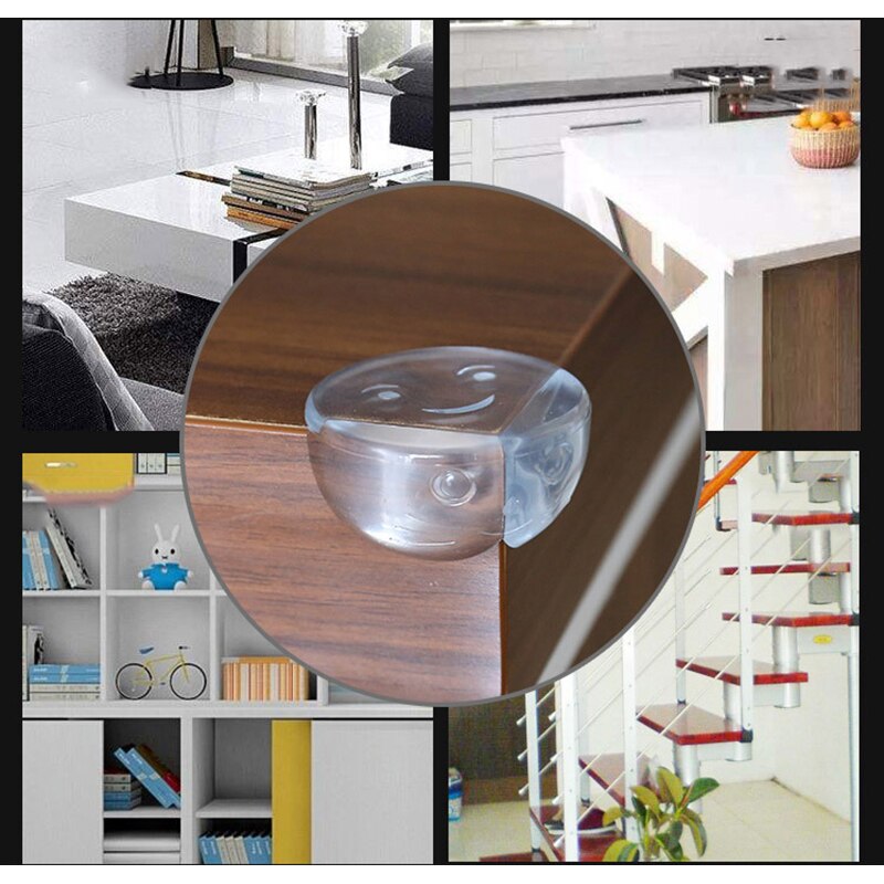 Cartoon Baby Safety Silicone Corner Edge Protector Baby Anticollision Table Corner Edge Cover Furniture Corner Protection Guards