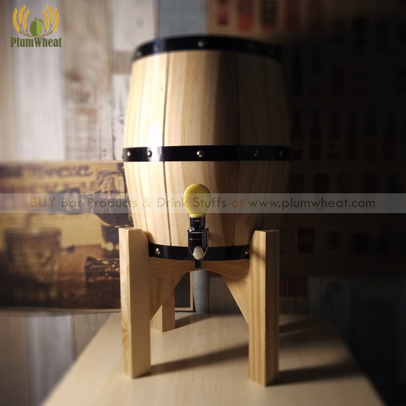 3 Liters OAK Wooden Beer Barrel BT23
