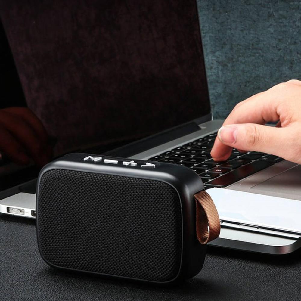 Usb Bluetooth Speaker Tf Card Laptop Luidspreker Tablet Smartphone Fm Draadloze Oplaadbare Mini Draagbare Stereo Surround