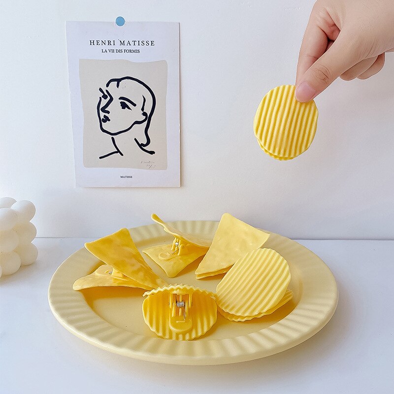 5 Pcs Plastic Snack Sealing Storage Bag Clip Sewing Positioning Clip Bill Clips Food Packaging Kitchen Essential Gadget