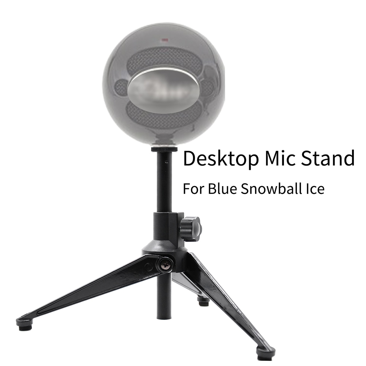 Tripod Desktop Mic Stand For Blue Snowball ice Table Microphone Stand Boom Mike Clip Holder Mount Clamp Clasp Adjustable Height