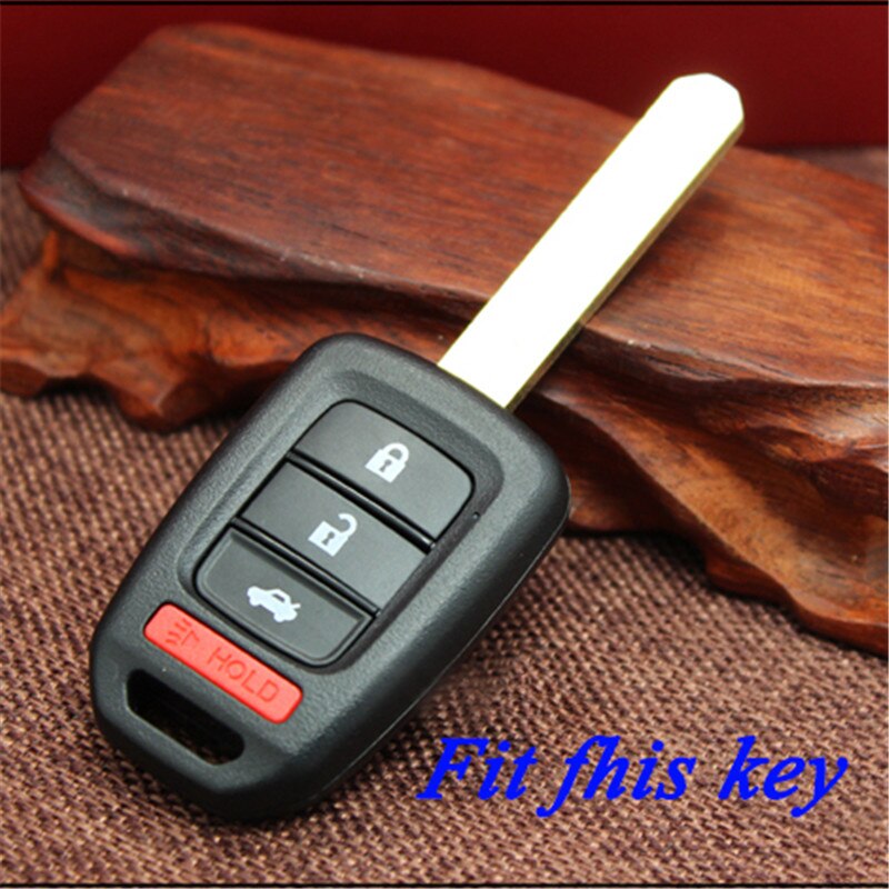 ZAD silicone rubber car key fob cover case shell cap for Honda accord CIVIC CRV jazz HR-V HRV remote key
