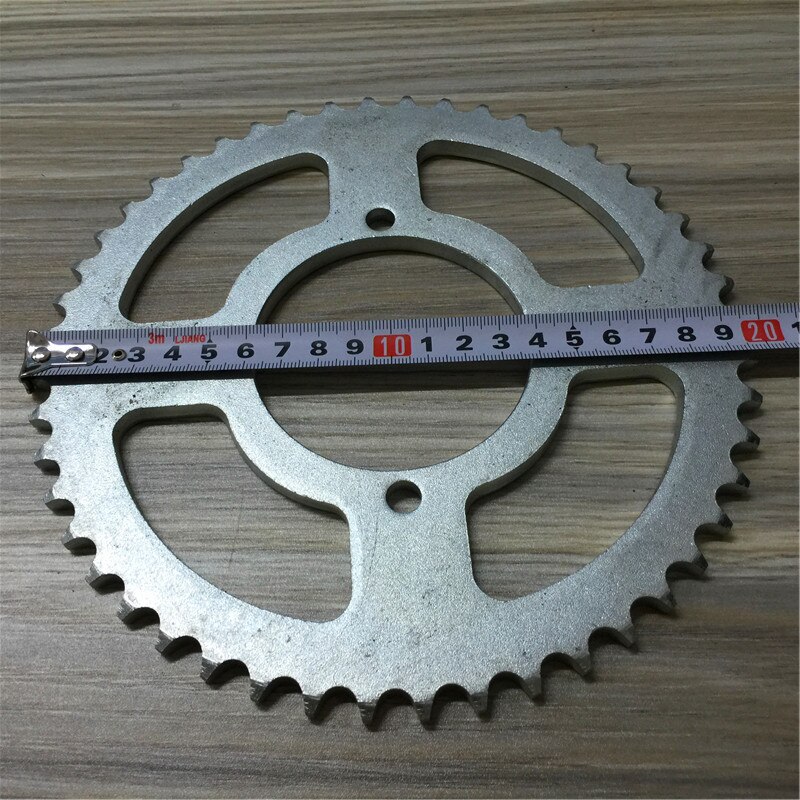 Starpad motocross tuning deler lite høyt spillhjul stort tannhjul tannplate 420 # 428 # 48 tenner 37 tenner 41 tenner,