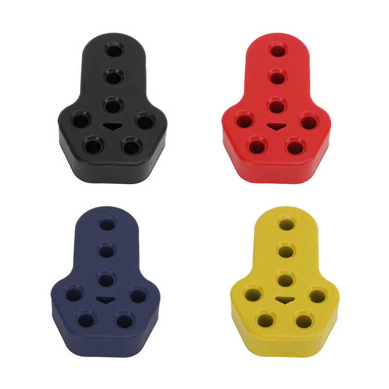 Muffler Rubber Insulator High Temperature Resistant Car Exhaust Hanger Bushing Easy To Install for Chassis for Pipe Bracket