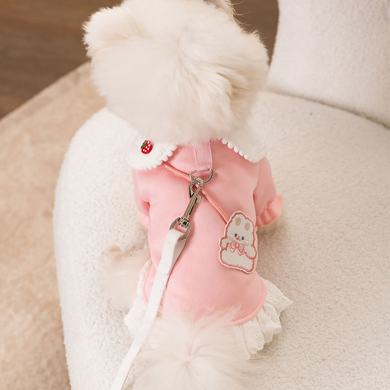 Winter Warm Pet Dog Clothes Soft Dog Hoodie Puppy Outfit Pug Chihuahua Sweater Polo Shirt Cat Puppy Coat Dog Dress Dog Costume