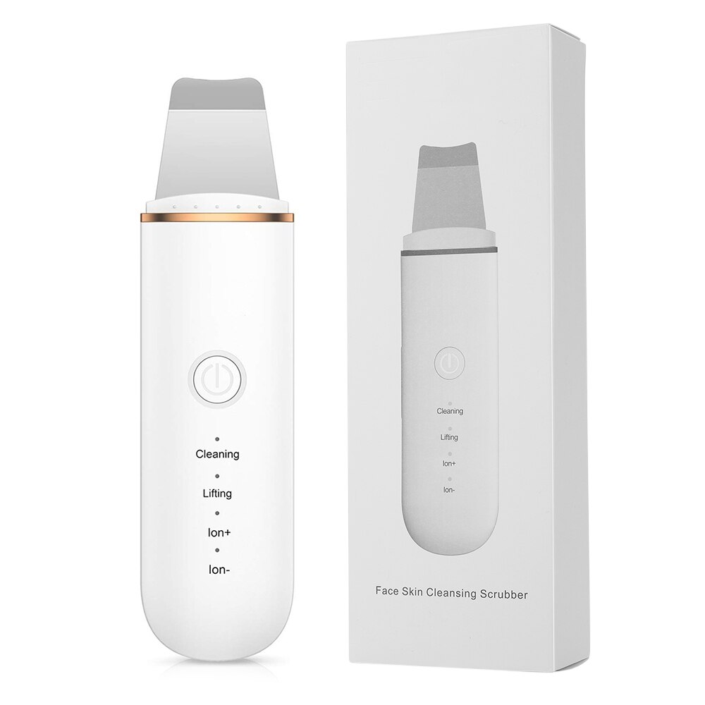 Piel ultrasónica del depurador de limpieza profunda depurador cara vibrante limpieza Facial instrumento para belleza para piel dispositivo con: 1