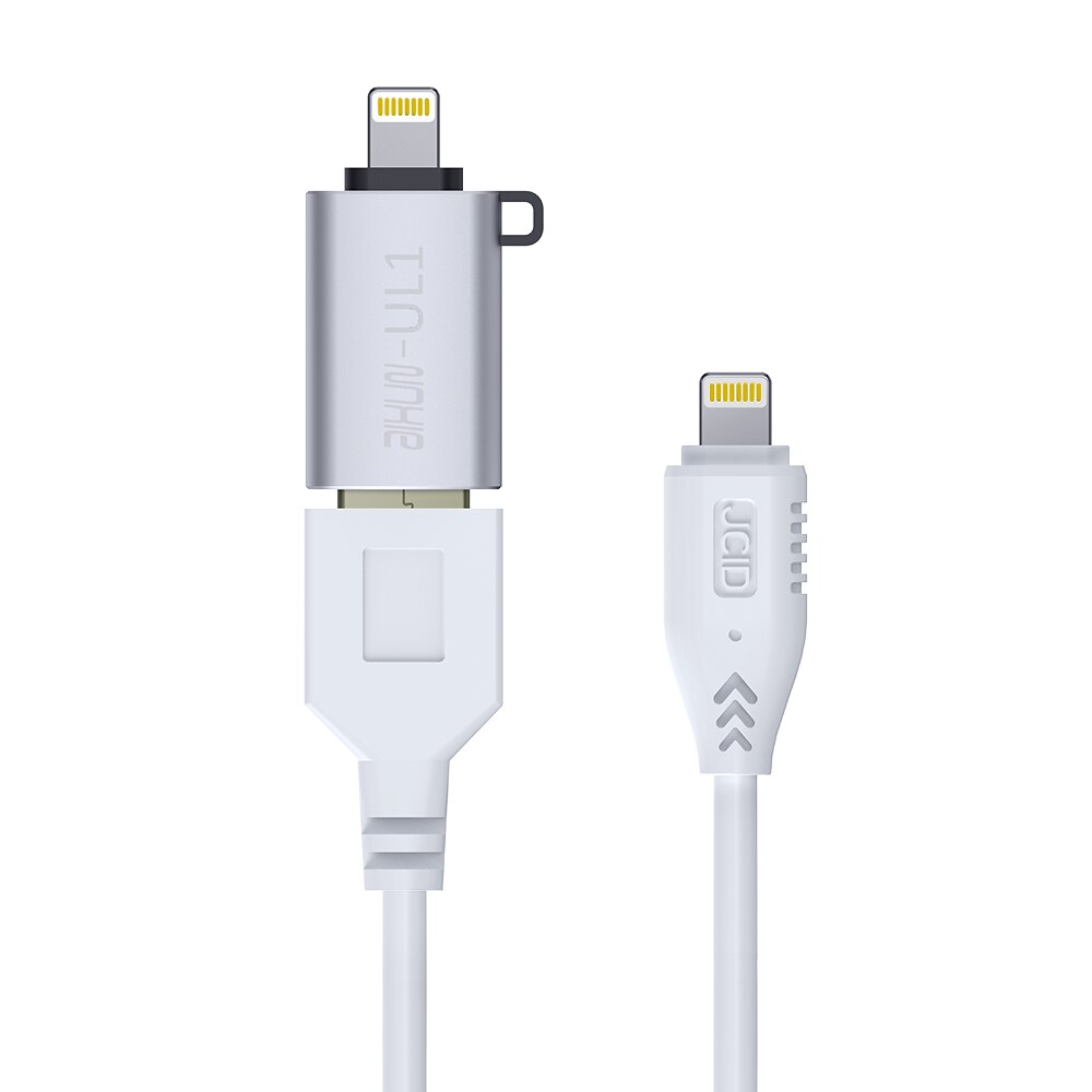 Blitz zu Blitz OTG Adapter Kabel für iPhone 12 11 pro 8 um Xs max IOS 12,4 Handy Daten transfer Migration Werkzeuge