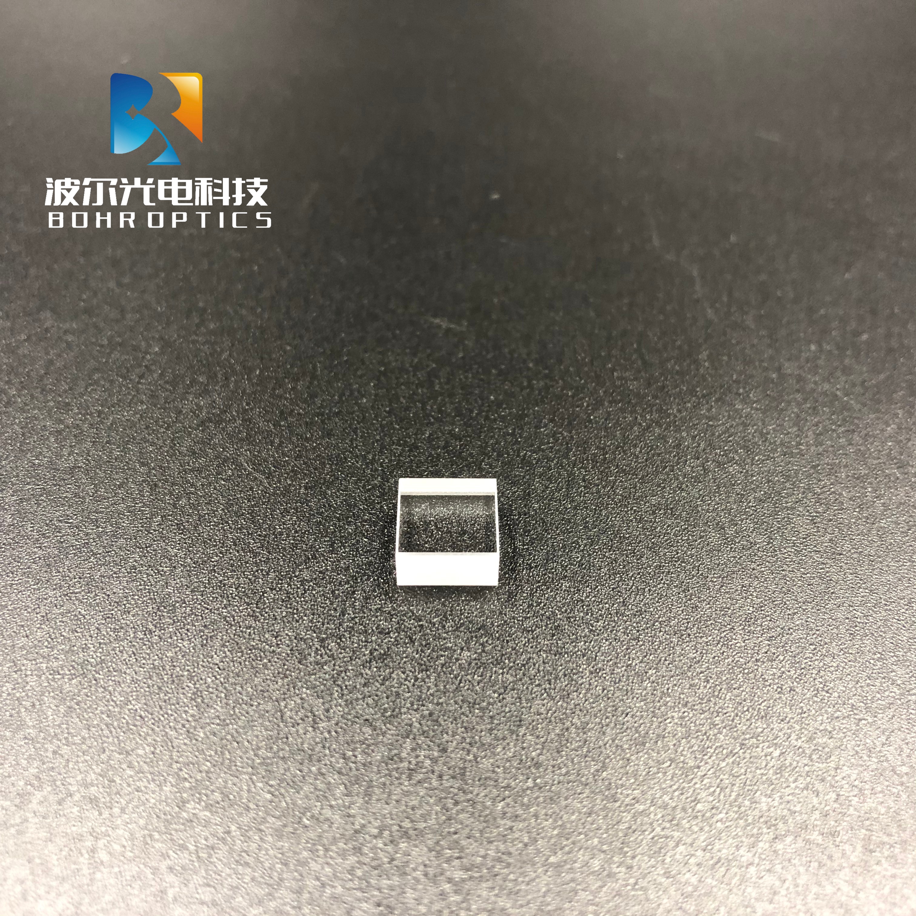 8*8*2mm Plano Convex Cylindrical Lens K9 Optical Glass Focal Length 25mm Condensing Lenses Accept customization