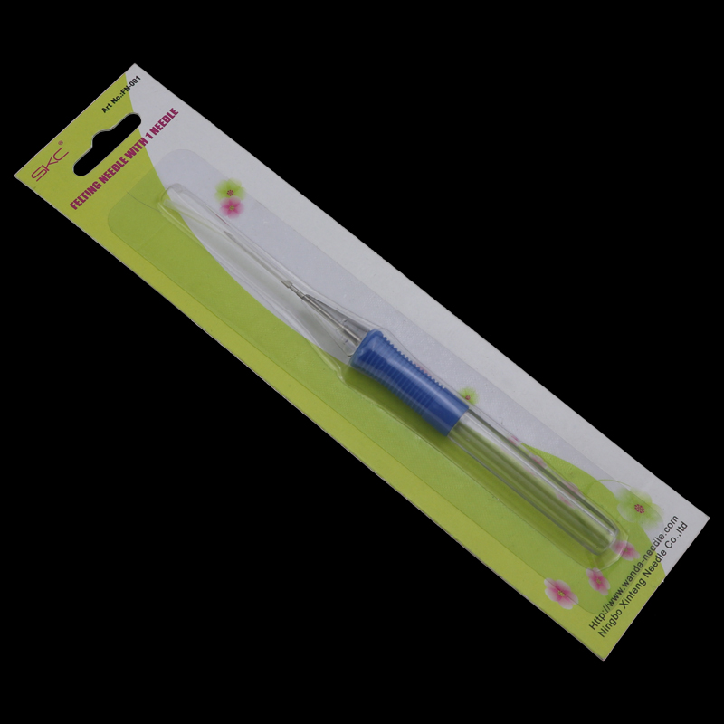 DIY Felting Needle Wool Felt Tool Wooden Handle Wool Felting Tool
