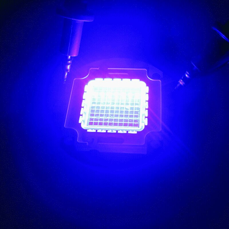 Chip de alta potencia, 10W/20W/30W/50W/100W, Chip LED RGB colorido, luz roja, verde, azul, Chip de luz COB, lámpara LED integrada