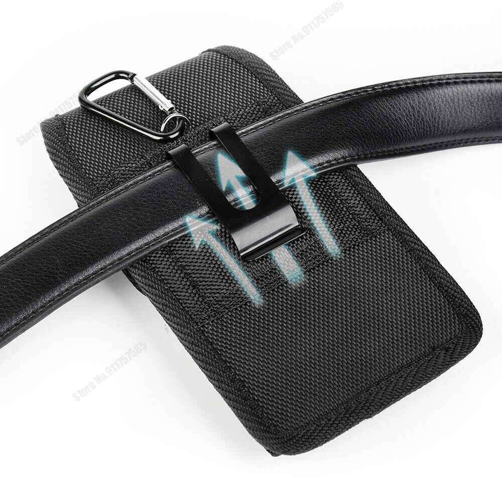 Custodia per telefono con fondina per Clip da cintura in tessuto Oxford CAT S62 Pro S60 S61 S52 S41 S31 S42 custodia protettiva per telefono