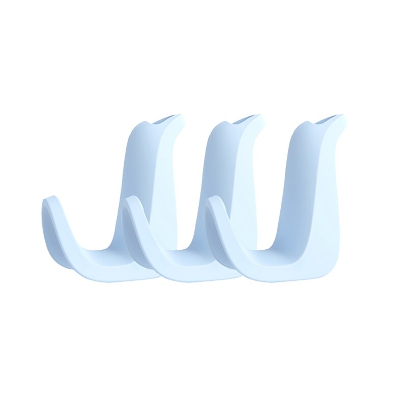 3Pcs Hanger Multifunctional Auxiliary Hanger Multi-layer Space Saving Hanger Link Hangers: L