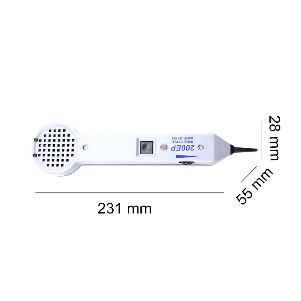 Measure Tool High Accuracy Network Cable Tester Adjustable Volume 200EP Battery Powered Durable Tone Generator