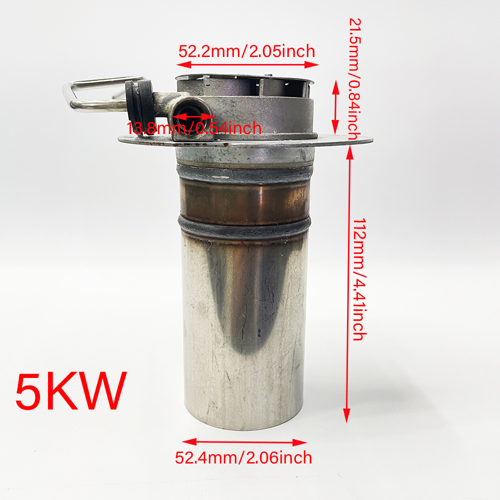Brûleur de chauffage de stationnement 5kw 12V 24V, Torches d'insertion, chambre de Combustion, brûleur + Kit de réparation pour Eberspacher Airtronic D4 D4S: WHITE