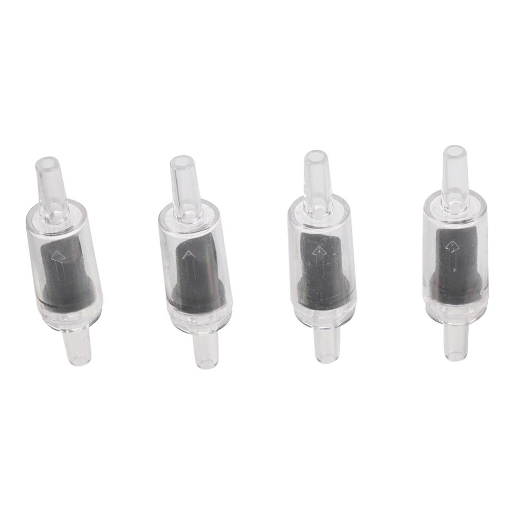 Air Pump Stop Water Plastic One Way Non-Return Check Valve Aquarium Fish Tank Air Check Valves Aquarium Accessories 200 Pcs