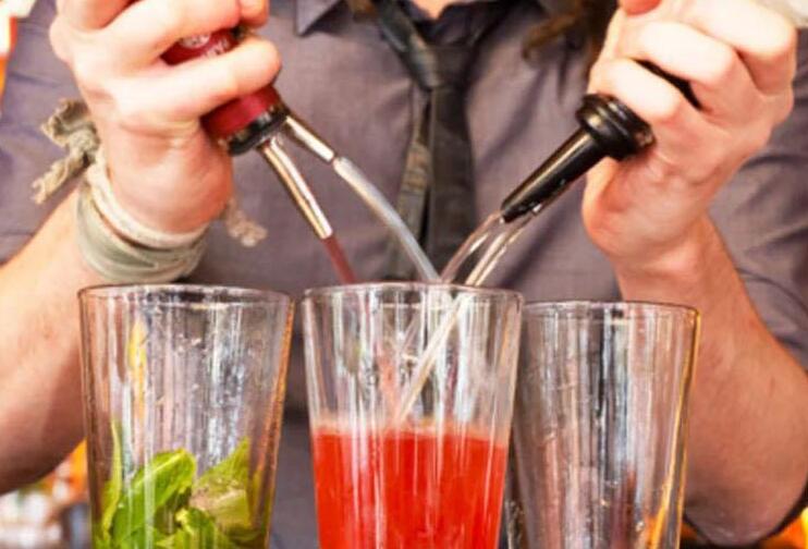 (1 stks) Wijn Whisky Fles Dispenser Vloeibare Schenker Stopper Barman Bar Gereedschap