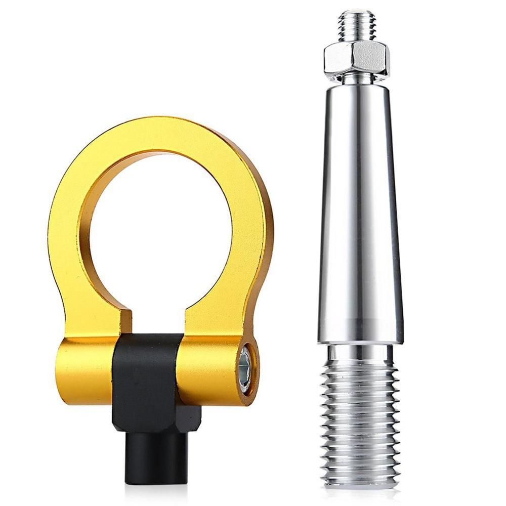 Tow Hook Special Modified Trailer Hook For Nissan 370Z Gt-R Juke Infiniti G37 Aluminum Track Racing Jdm Style: Silver
