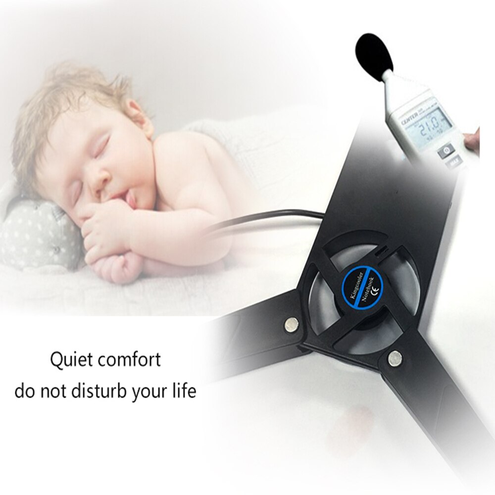 Roterbar usb-fläkt laptop kylare kyldyna för laptop cooler pad dator hopfällbar coller fläkt kylplatta butikspris