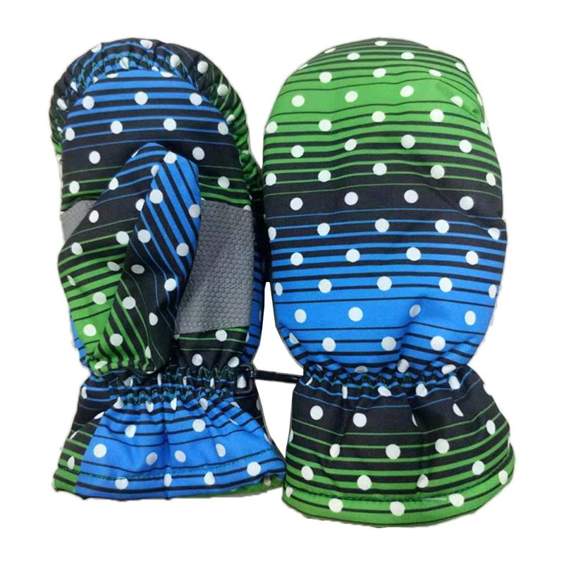 Kinder Jungen Mädchen Fäustlinge Kinder Outdoor-Winter Warme Wasserdichte Winddicht Handschuhe: 1