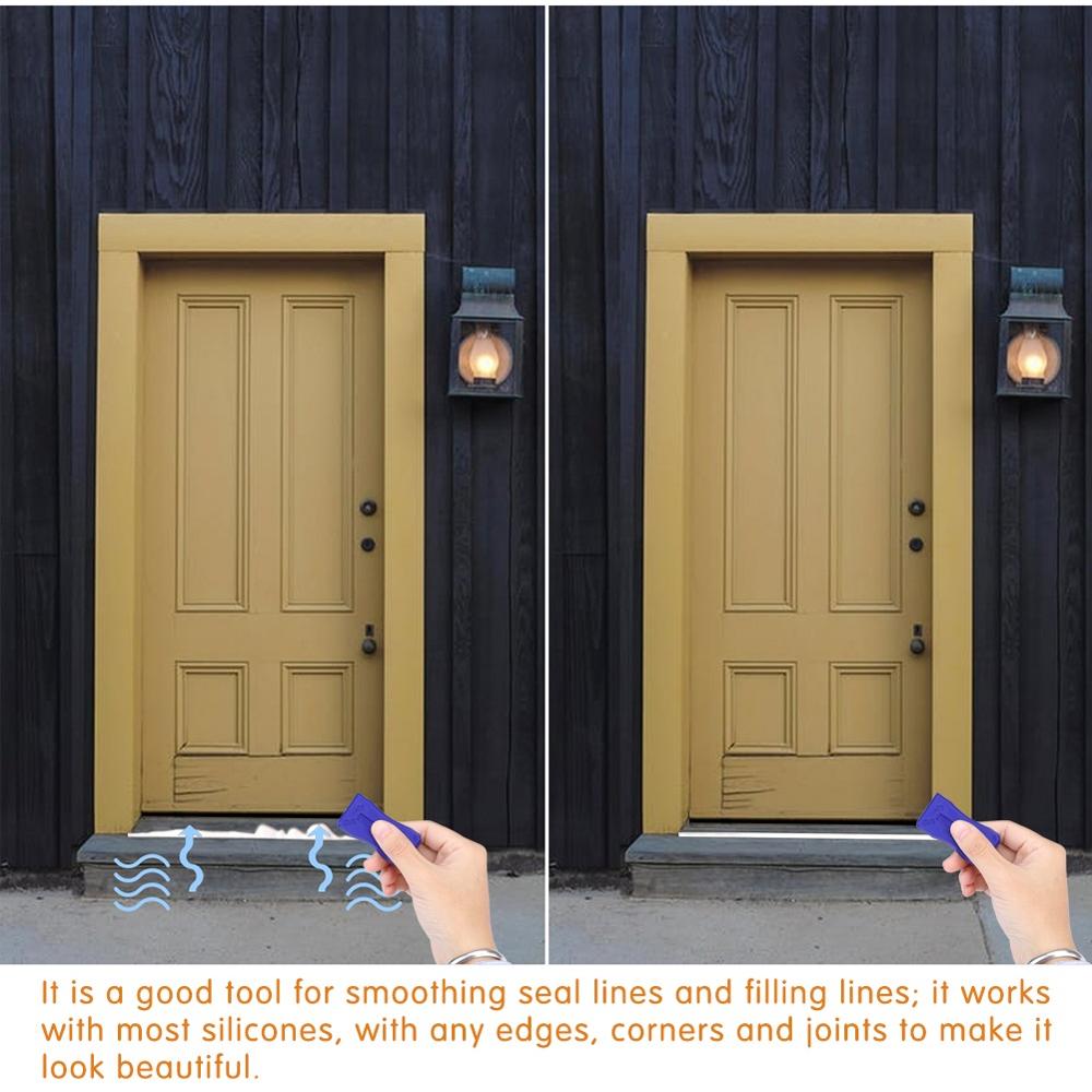 4 stk/sett silikon baderom kjøkkenrammer fugemasse tetninger fugemassefjerner spreder spatel fugemiddel fugeverktøy