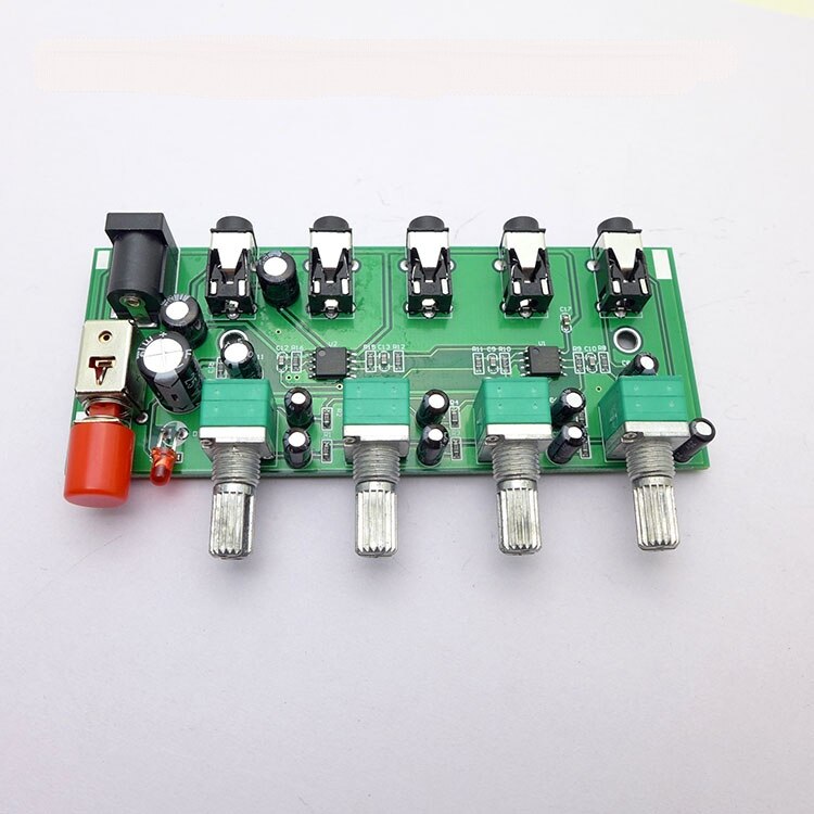 Two-channel Audio, Four Inputs and One Output, Four Inputs, One Output, Multi-channel Music Mixing, Earphone Amplifier, Mixer