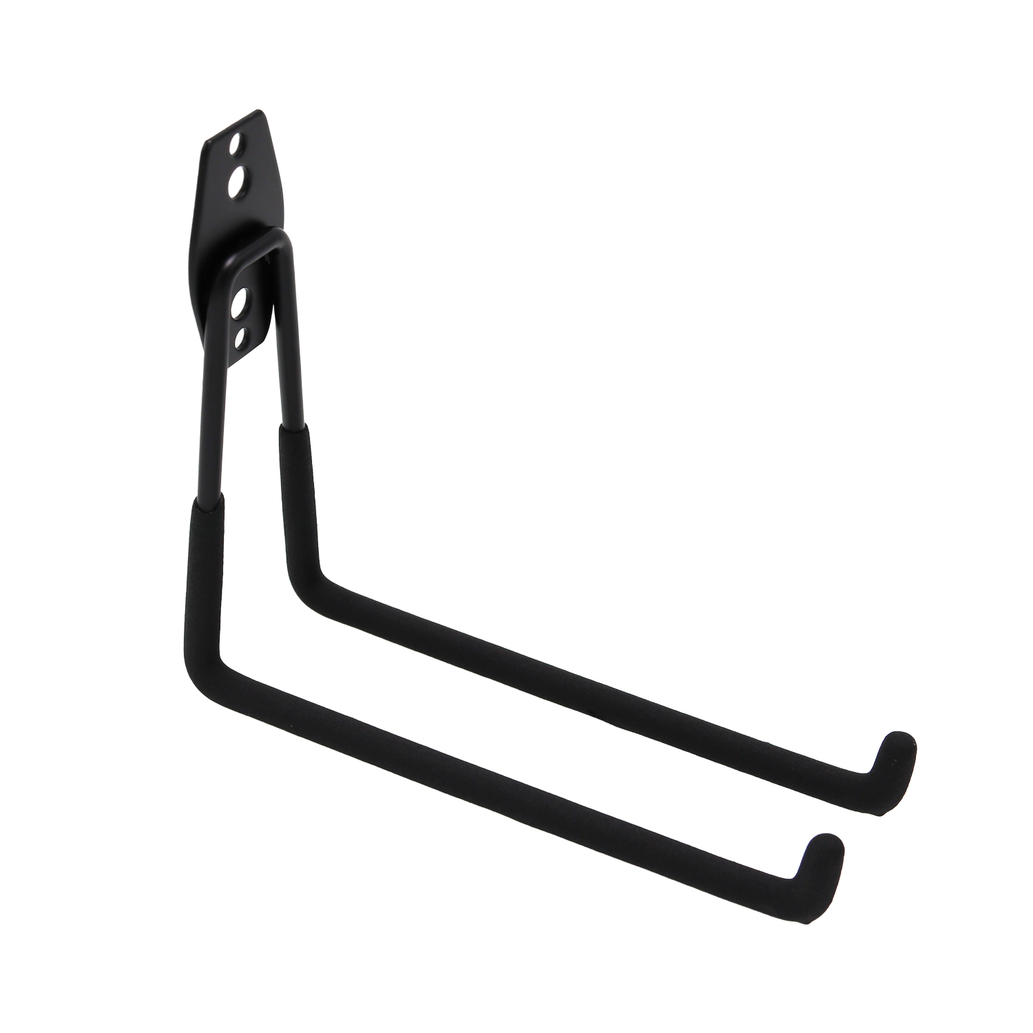 Garage Hooks Heavy Duty Metal Hook Warehouse Wall Mount Organizer Hanger Hooks Anti-slip Storage Hook for Ladders Garden Tool: Black C