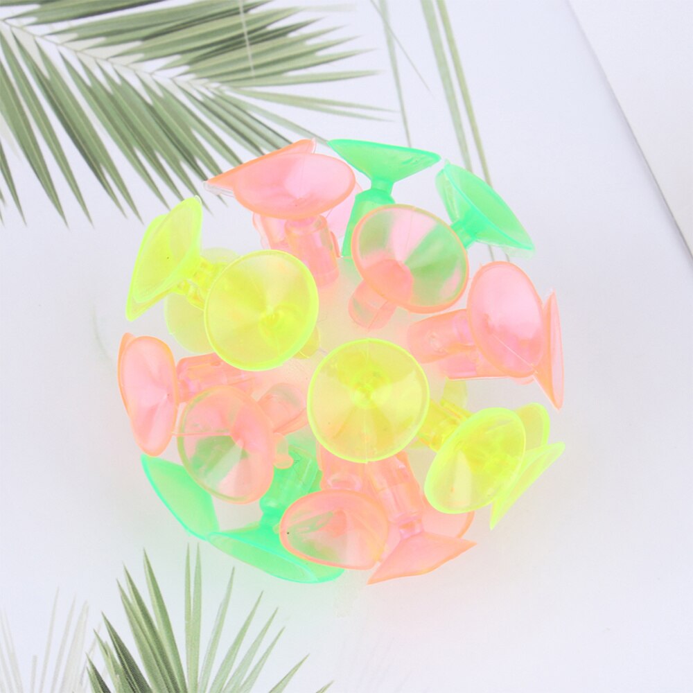 7Pcs Childrens Zuignap Creatieve Kinderen Steken Gloeiende Ouder-kind Interactie Ballen Kinderen Speelbal