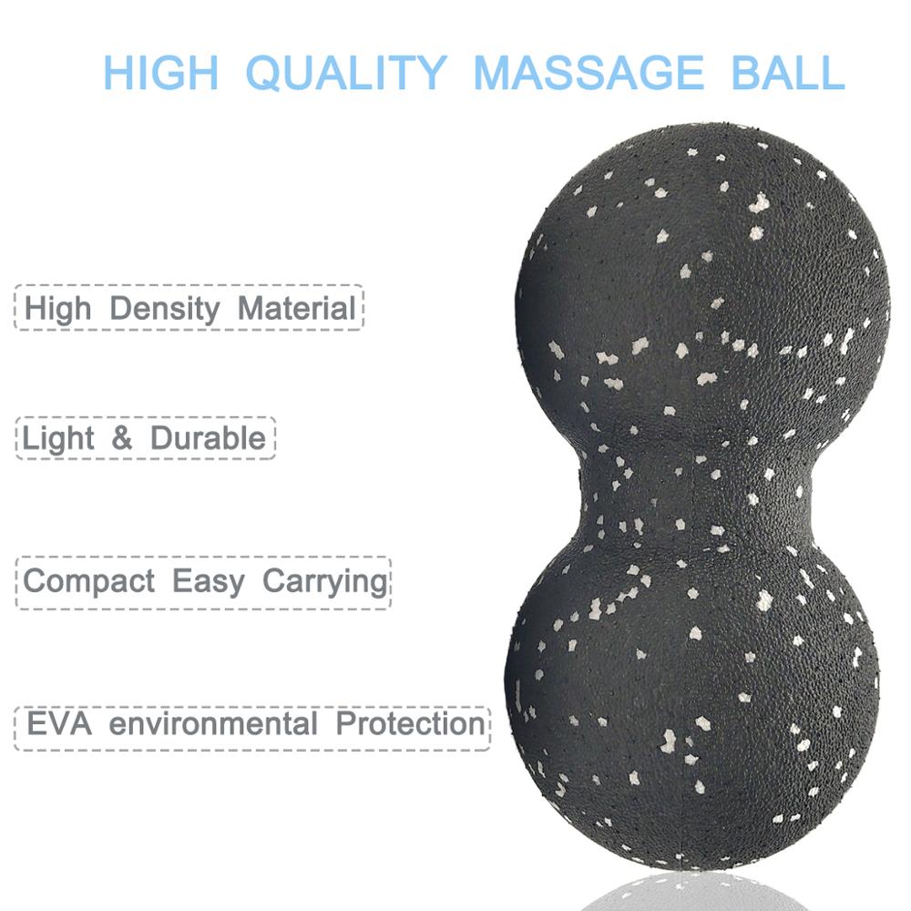 Massage Roller Dubbele Massage Bal Lacrosse Bal Epp Hoge Intensiteit Voor Spier Herstel Release Trigger Point Therapie