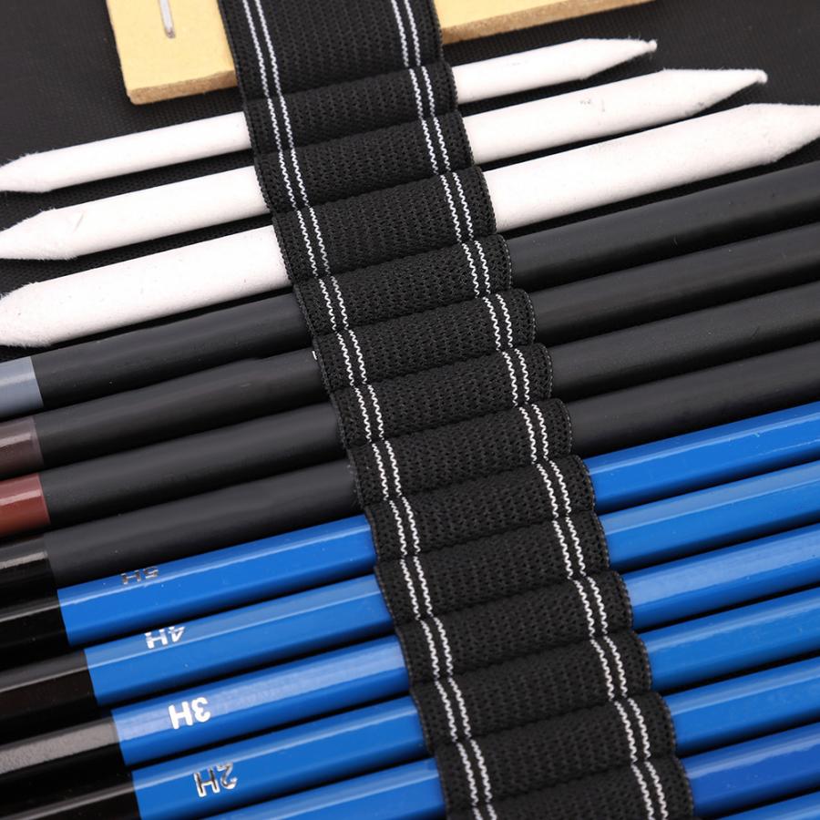 72pcs Sketching Drawing Pencils Set Art Charcoal Pencil Artists Painting Draw Sketch Kit for Painter School Student Art Supplies